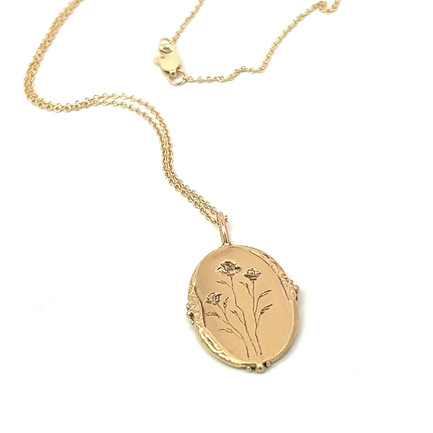 floral pasture amulet necklace - no. 207