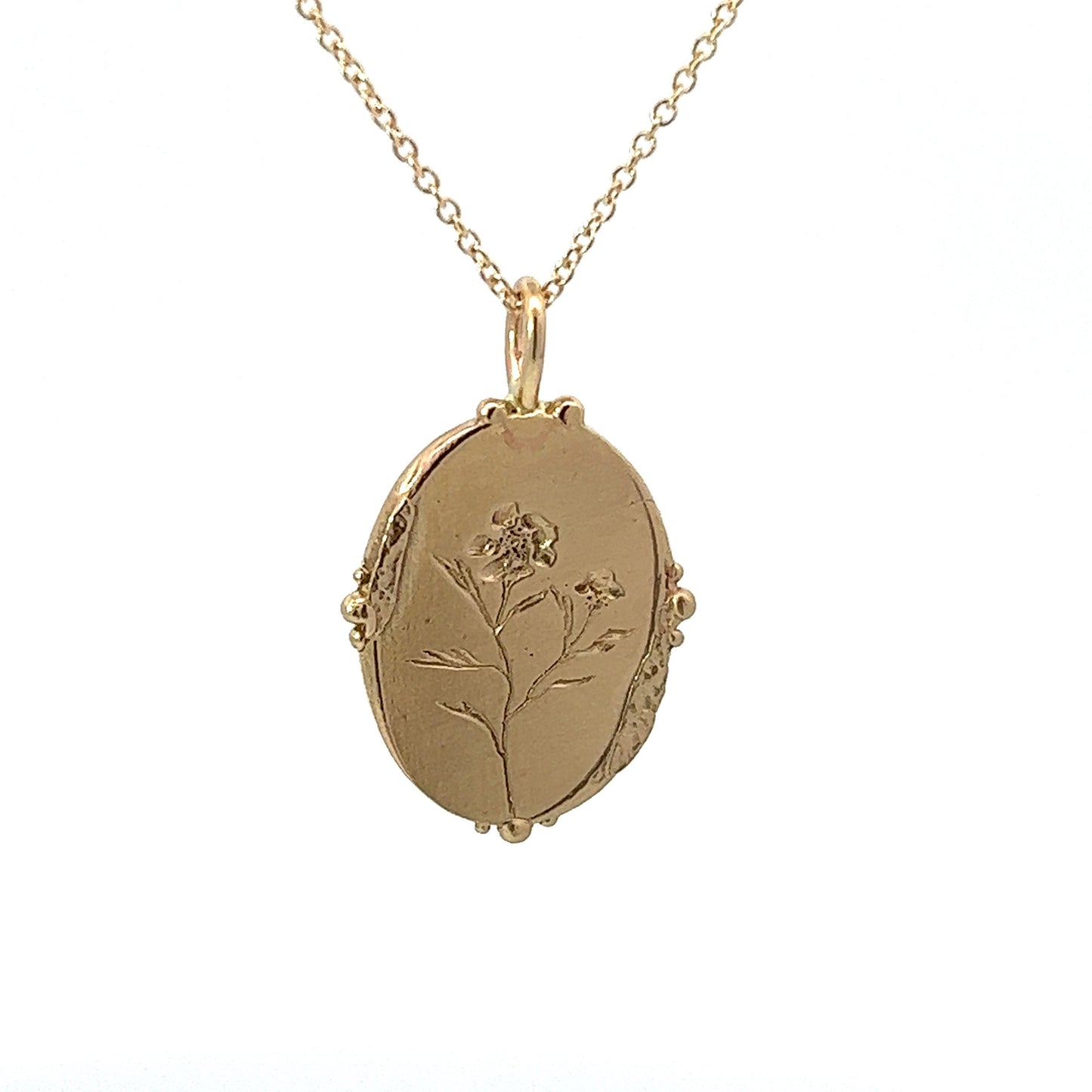 floral pasture amulet necklace - no. 206