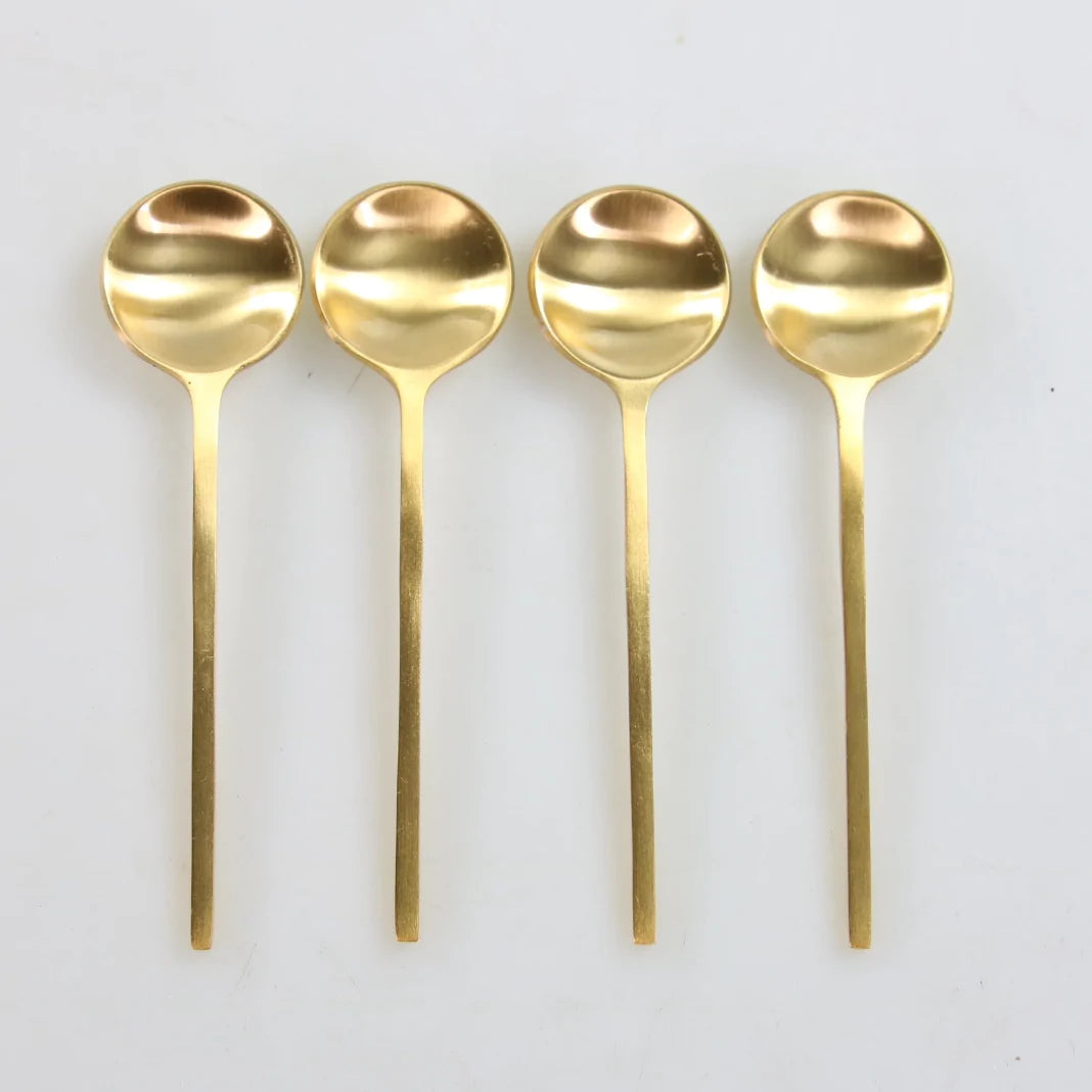 thin gold spoon - mini