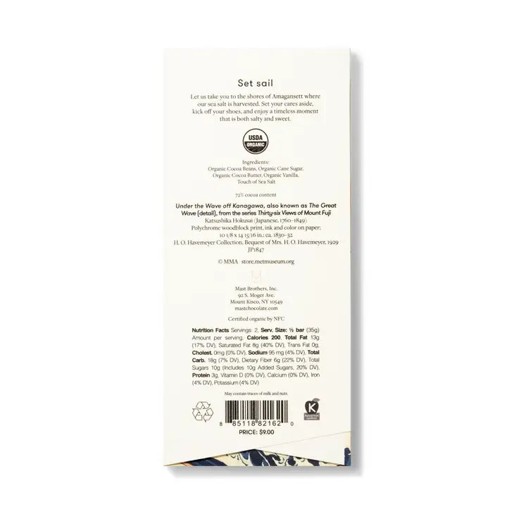 mast / the MET edition - sea salt chocolate