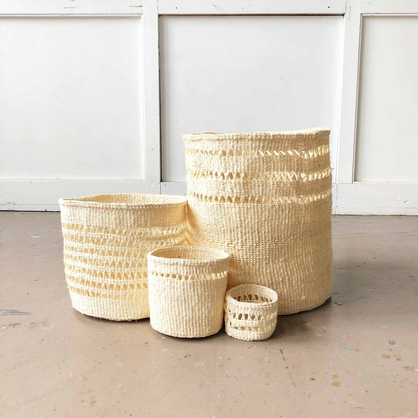 netted storage baskets