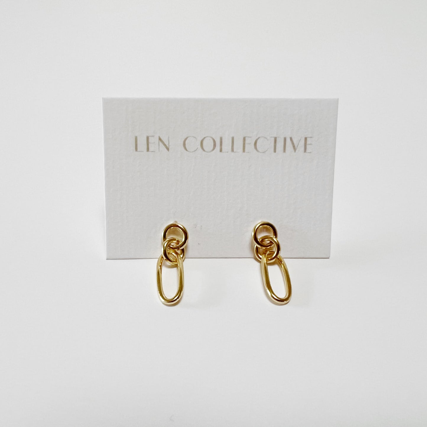 interlocking earrings