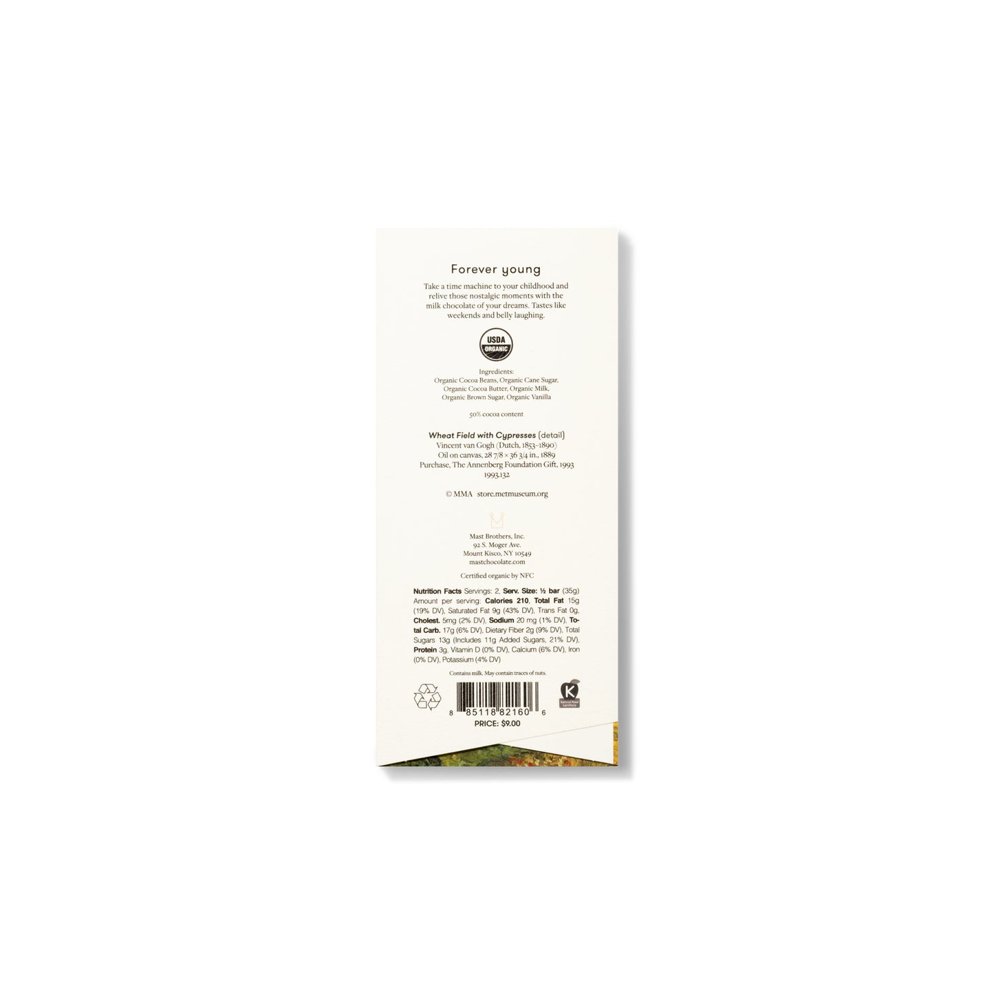 mast / the MET edition - milk chocolate