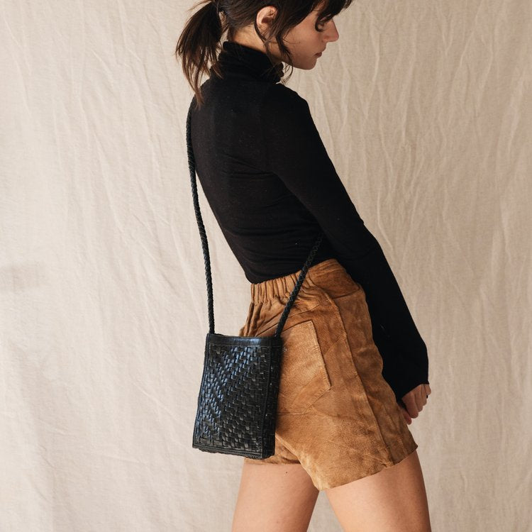 bembien / porta crossbody - caramel