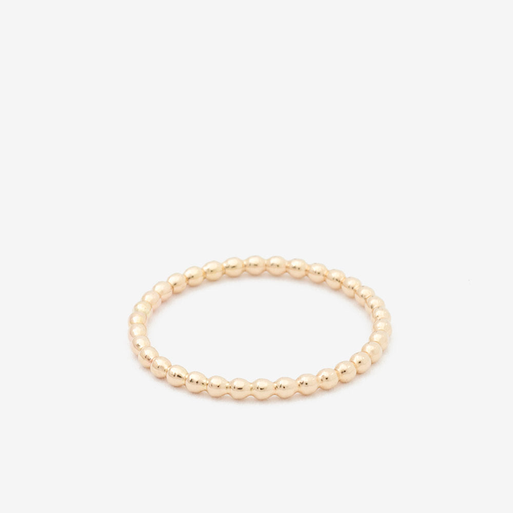 jack + g / beaded ring