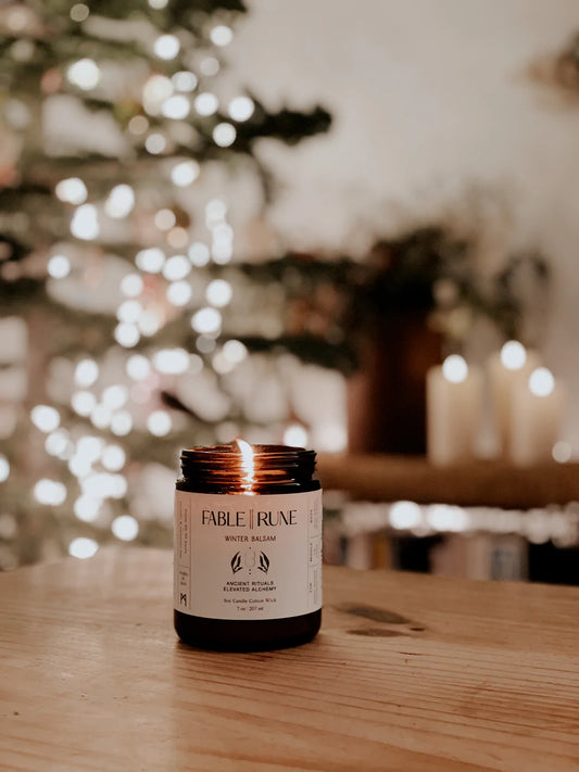 fable || rune / candle - winter balsam