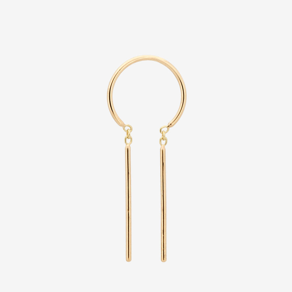 jack + g / chime earring - single