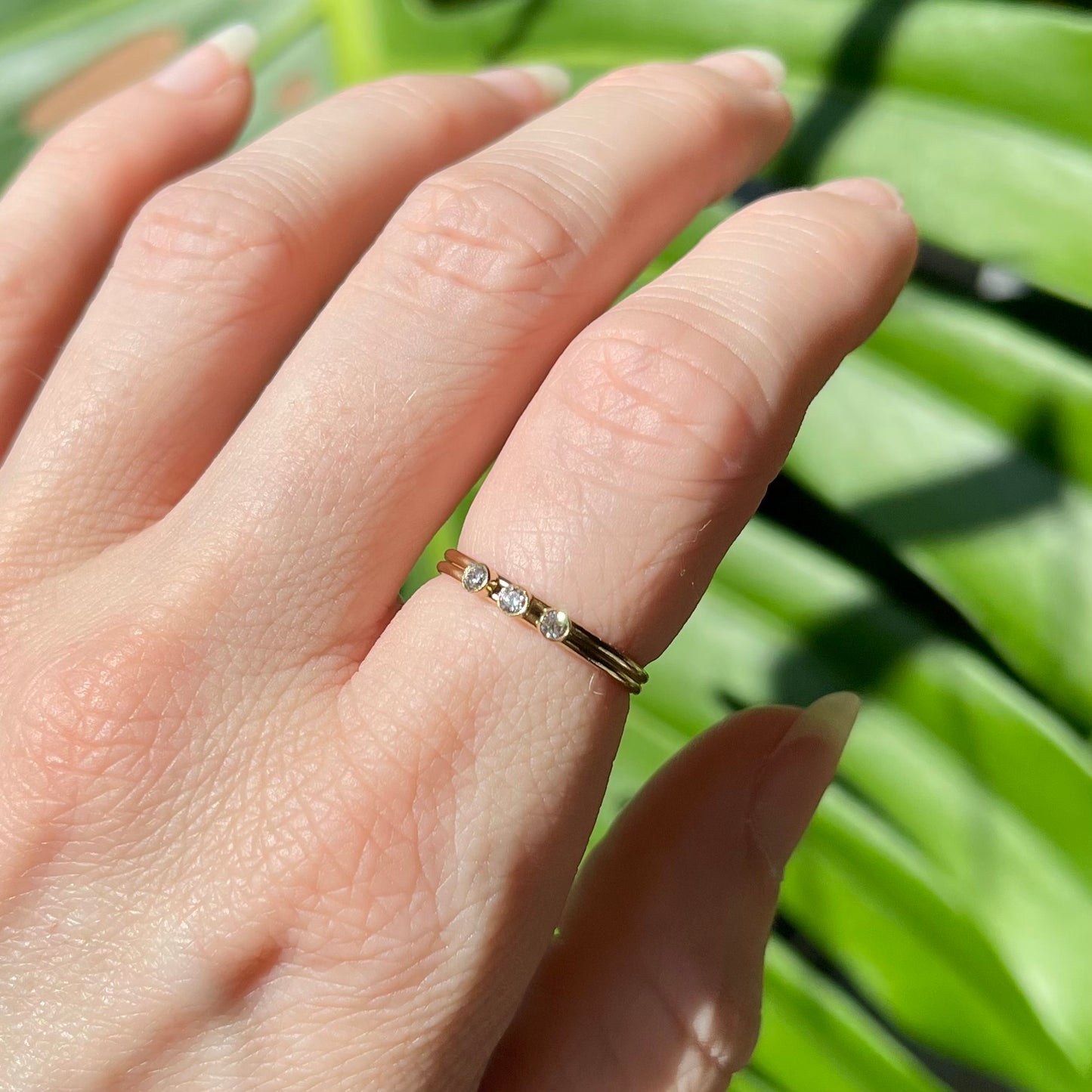 stacking ring / 3 cz