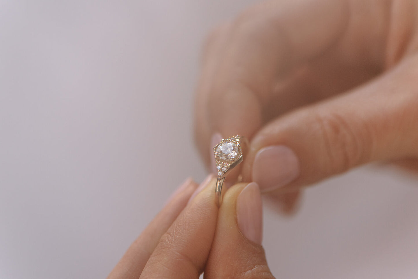 drea II ring - rose-cut