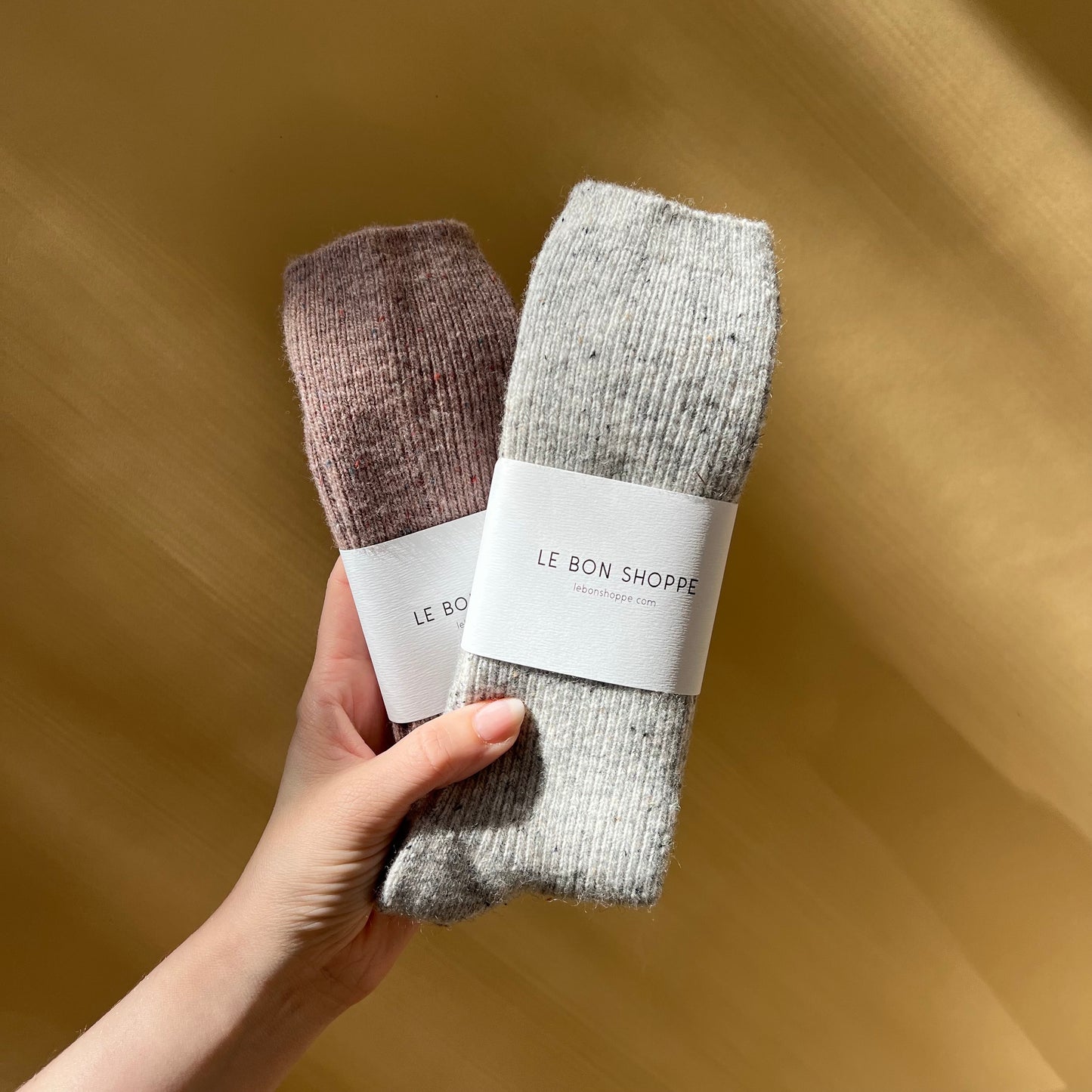 le bon shoppe / snow socks