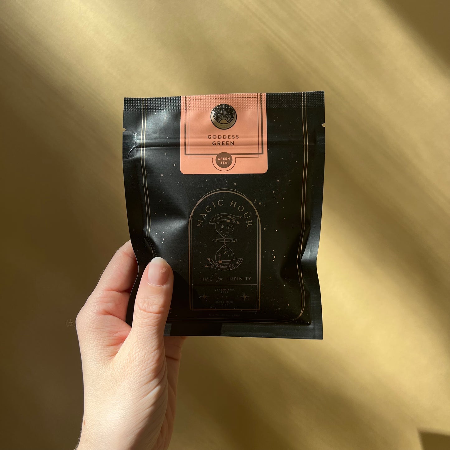 magic hour tea / goddess green