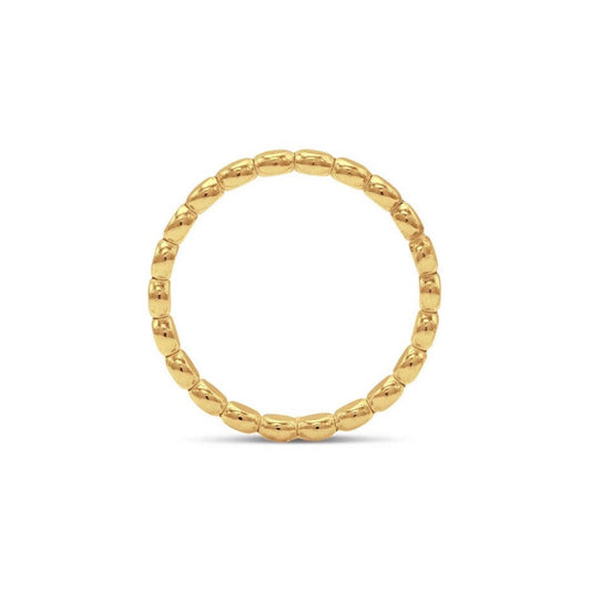 stacking ring / large flat dot