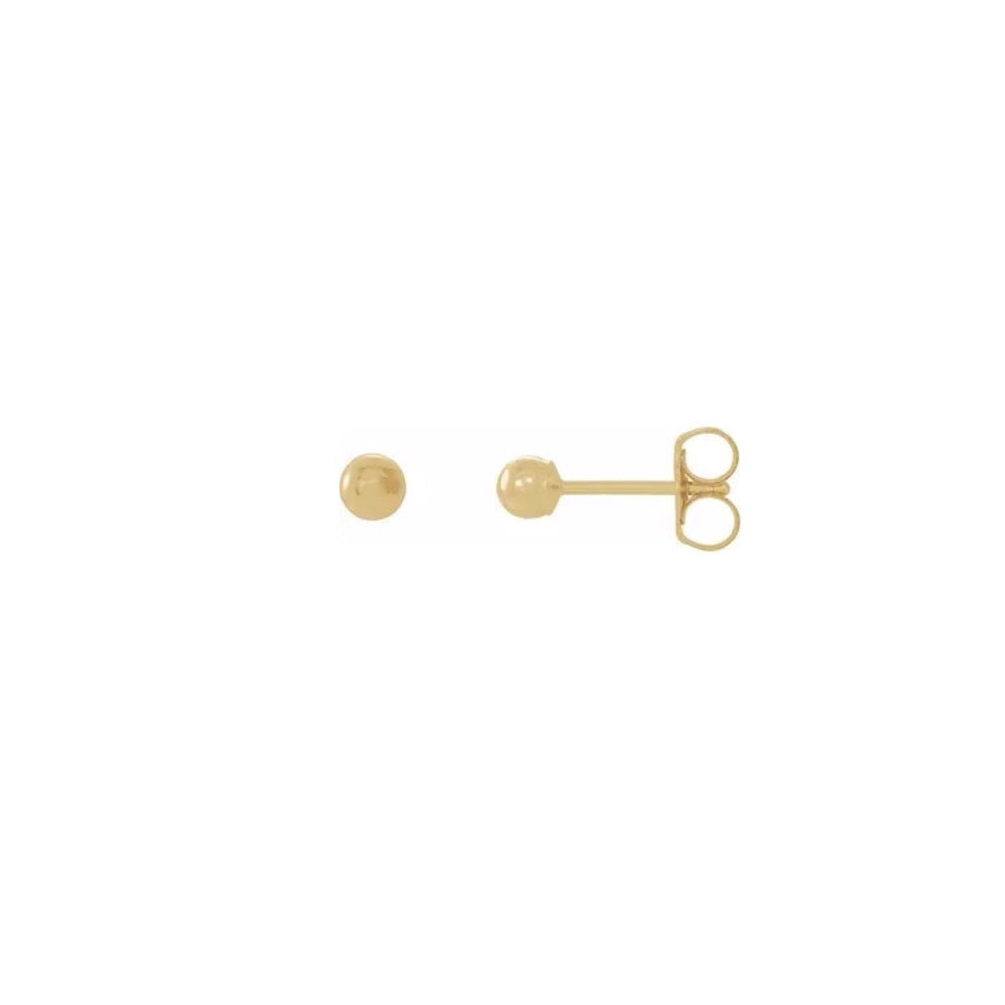 ball stud earrings