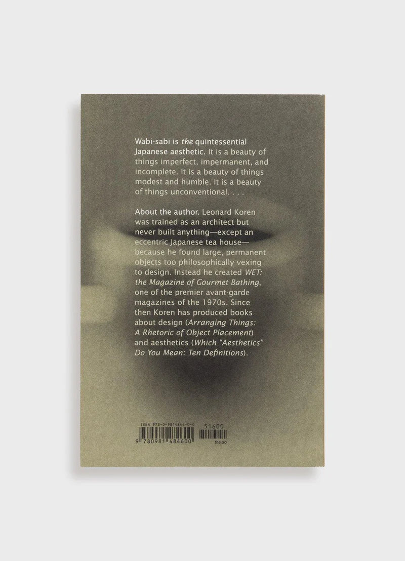 wabi-sabi for artists, designers, poets & philisophers