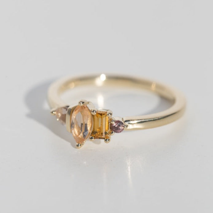 sunset geometric cluster ring