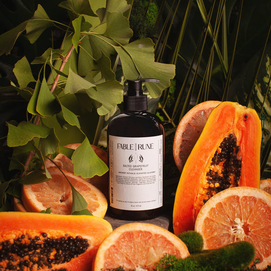 fable || rune / cleanser - salted grapefruit
