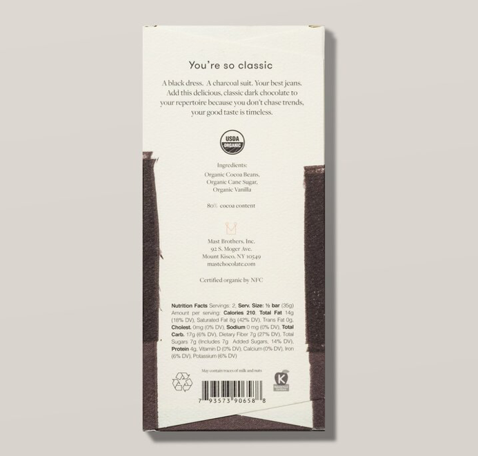 mast / dark chocolate