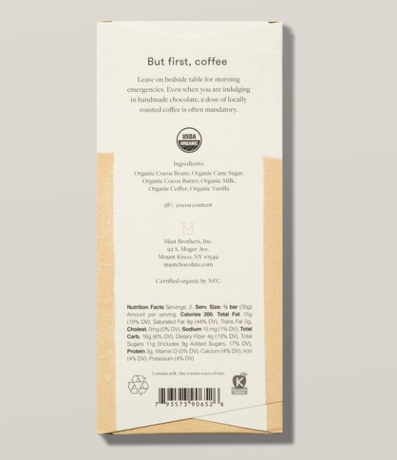 mast / coffee chocolate