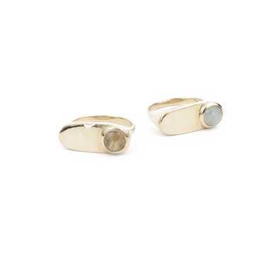 esposita ring - rutilated quartz