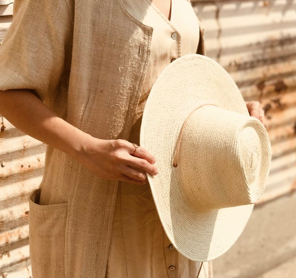 west perro / desert sun hat - natural