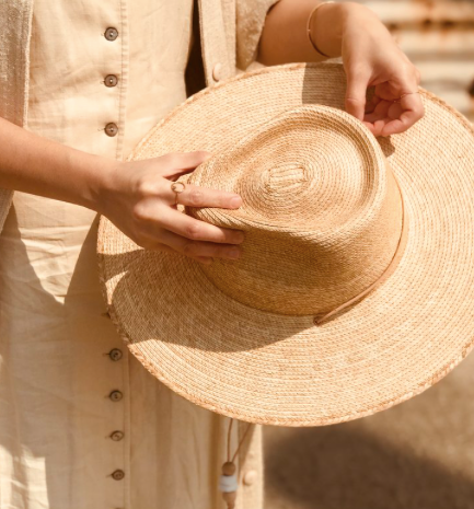 west perro / desert sun hat - golden
