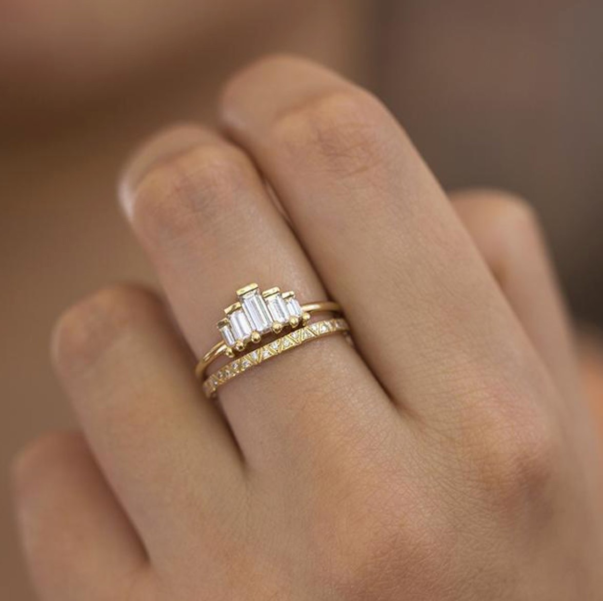 engraved diamond eternity band