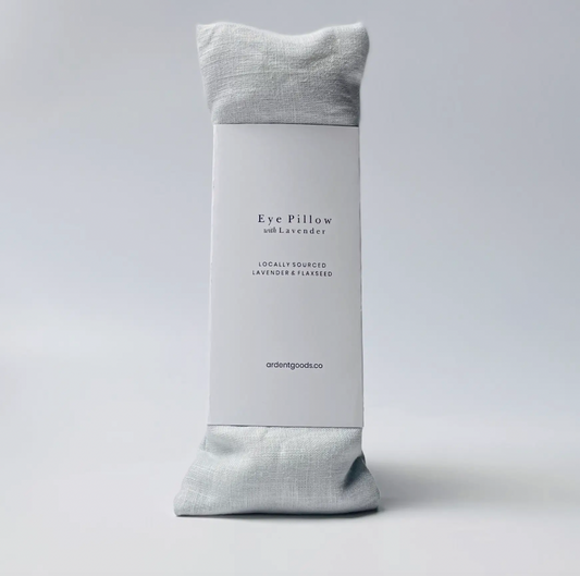 linen eye pillow