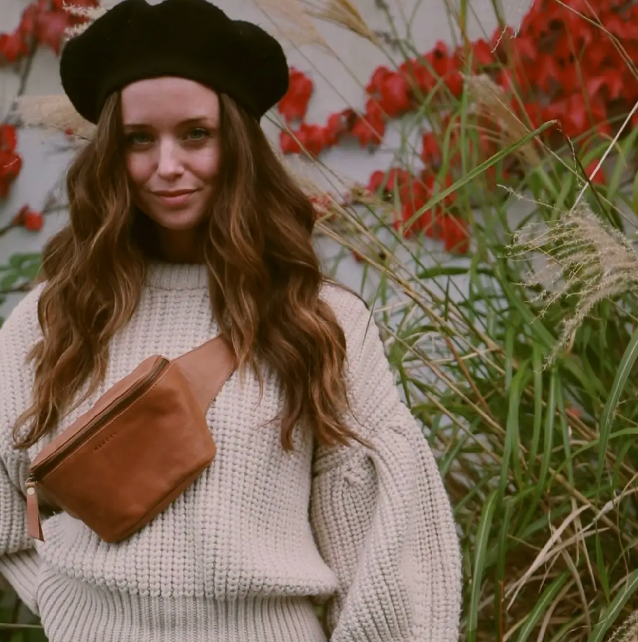 remy fanny pack - tan