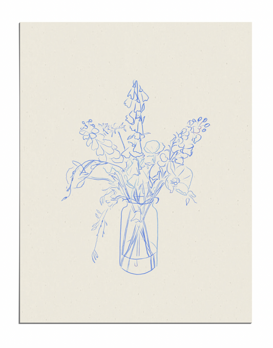 coco shalom / art prints - flower study