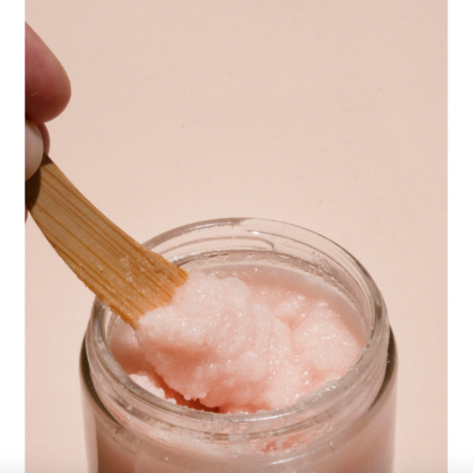 klei / soothe - body scrub - rose & coconut