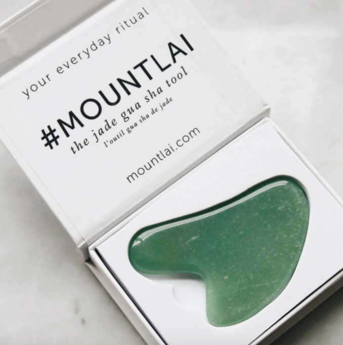 jade gua sha facial lifting tool