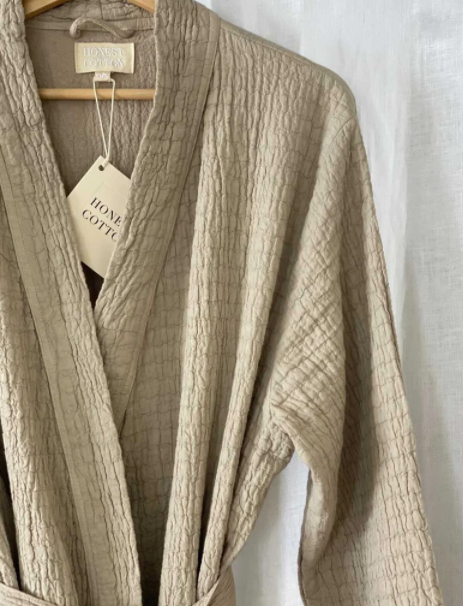 fall cotton robe