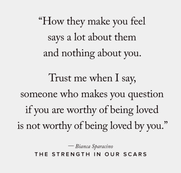 the strength in our scars