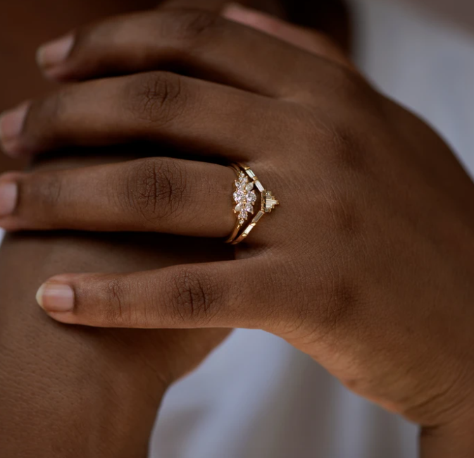 flora diamond ring