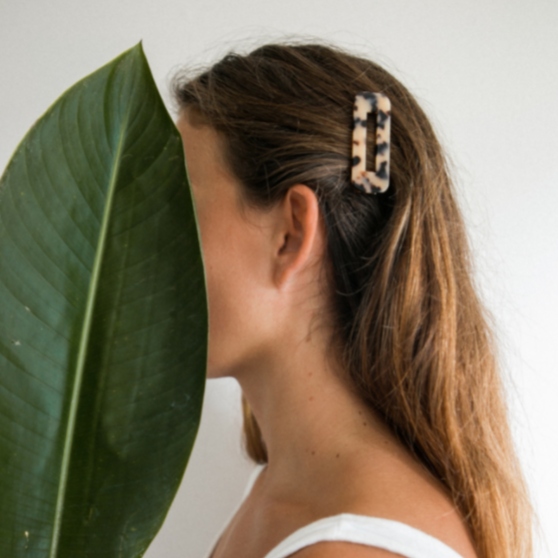 tortoise duo hair clips