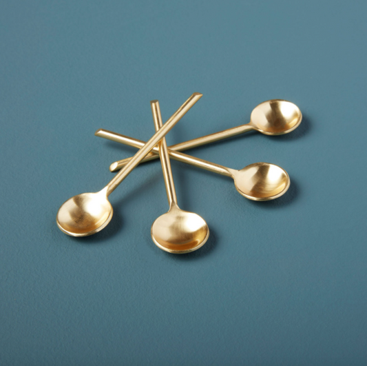 thin gold spoon - mini
