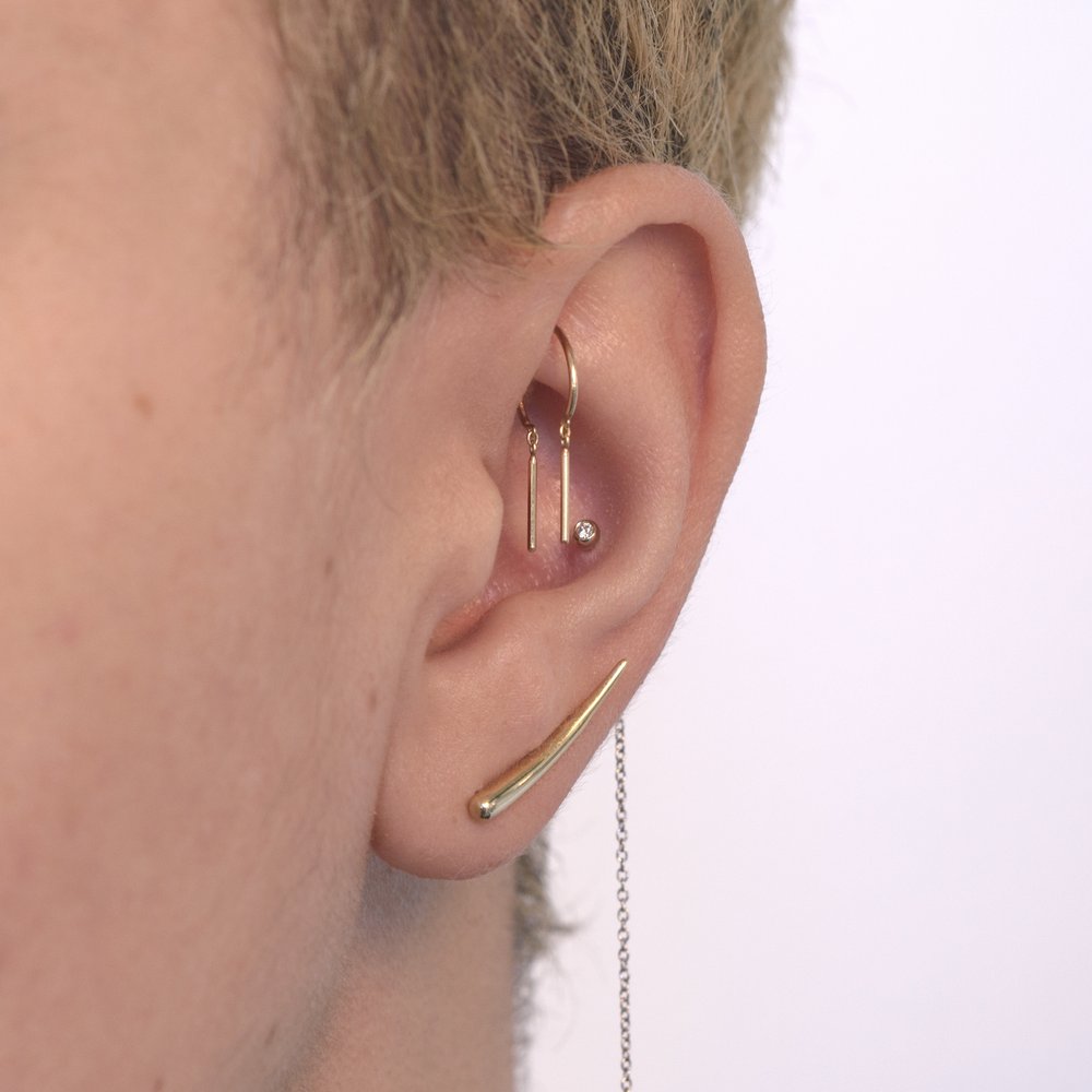 jack + g / baby chime earring - single