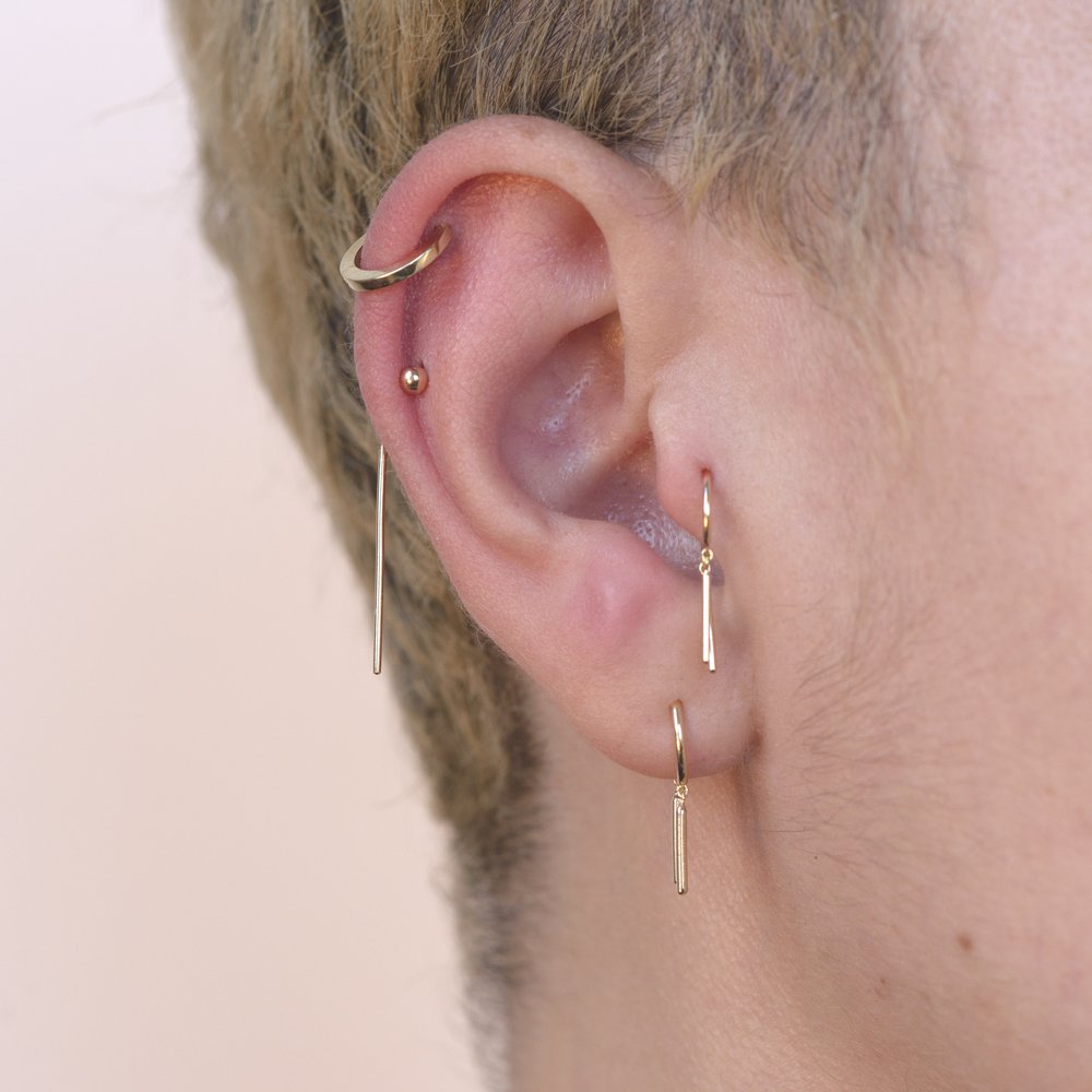 jack + g / baby chime earring - single