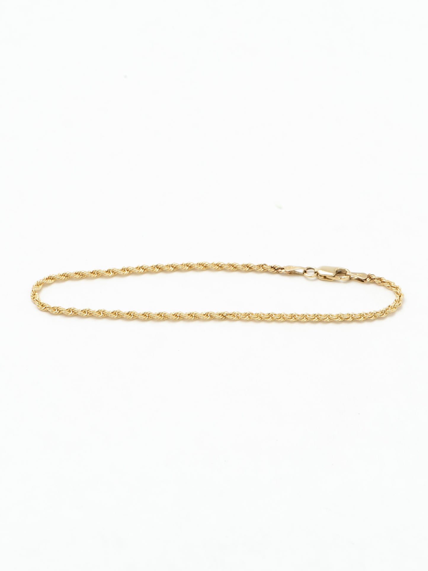 thick rope chain bracelet