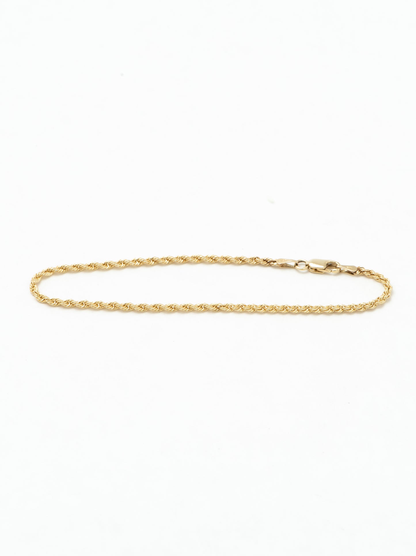 rope chain bracelet - 1.85mm