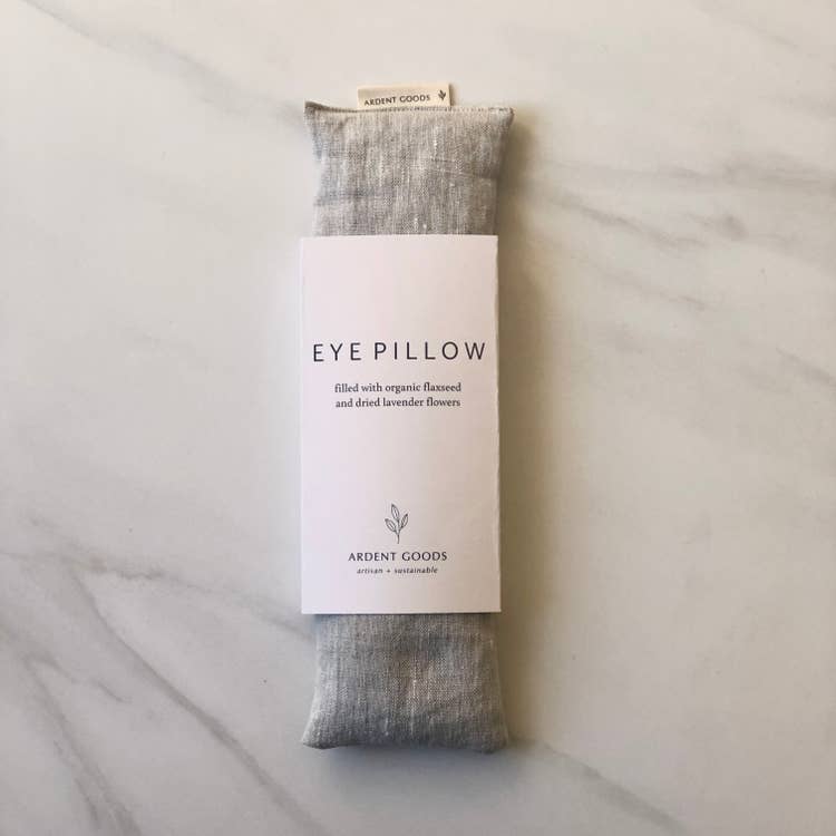 linen eye pillows