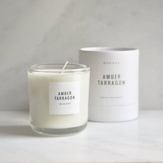 makana / candle - amber tarragon