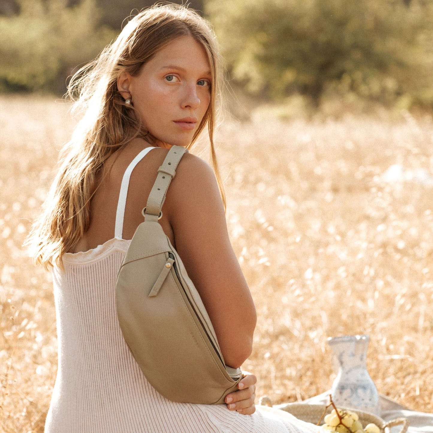 atlas fanny pack - sage