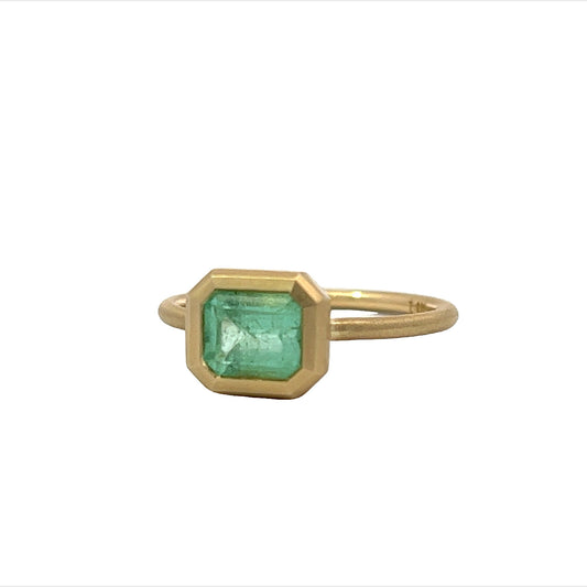 mint emerald ring