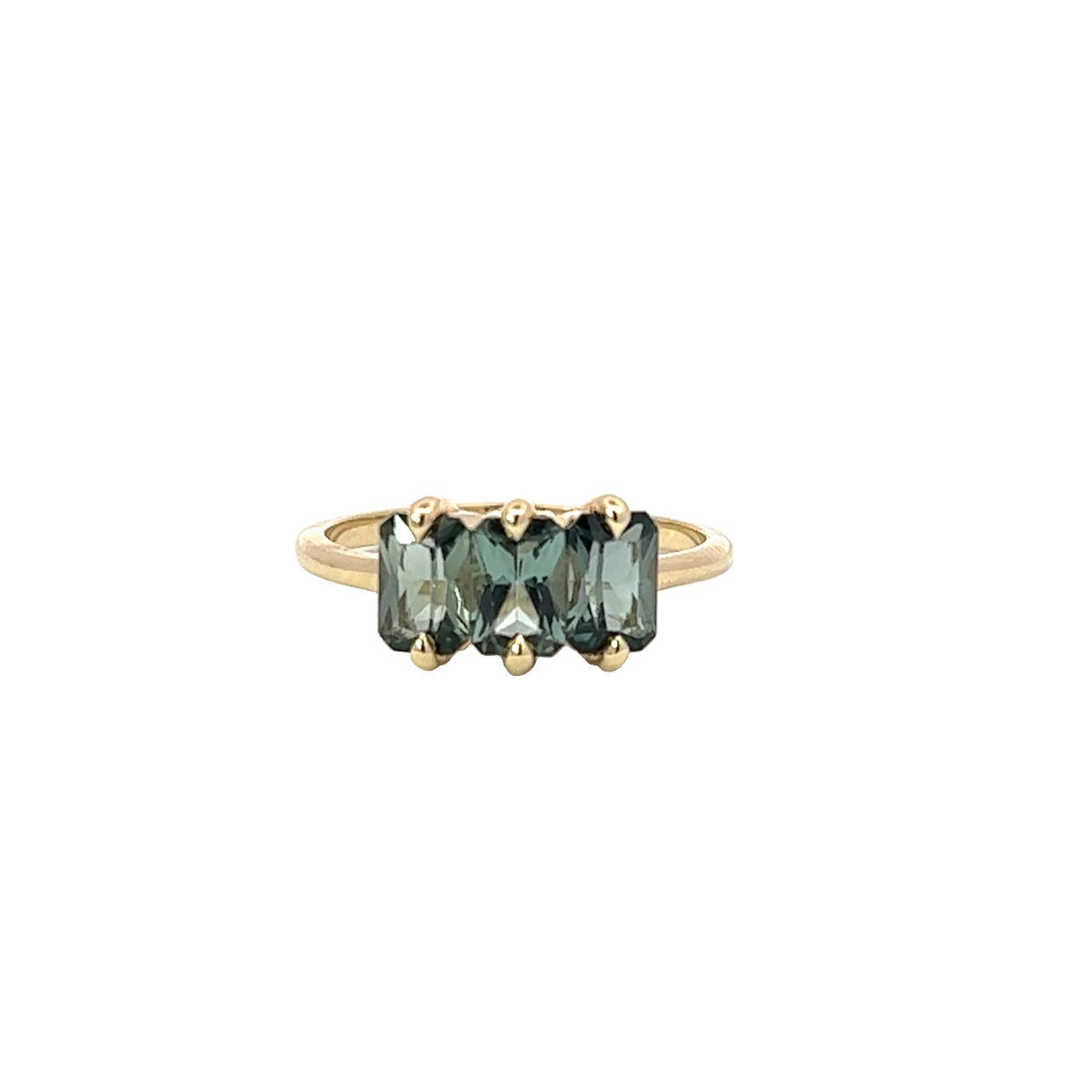 stormy night tourmaline trinity ring