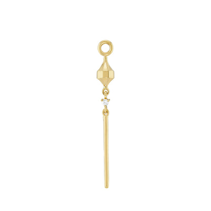 métier / dala detail lucky lantern bar plaque charm - single