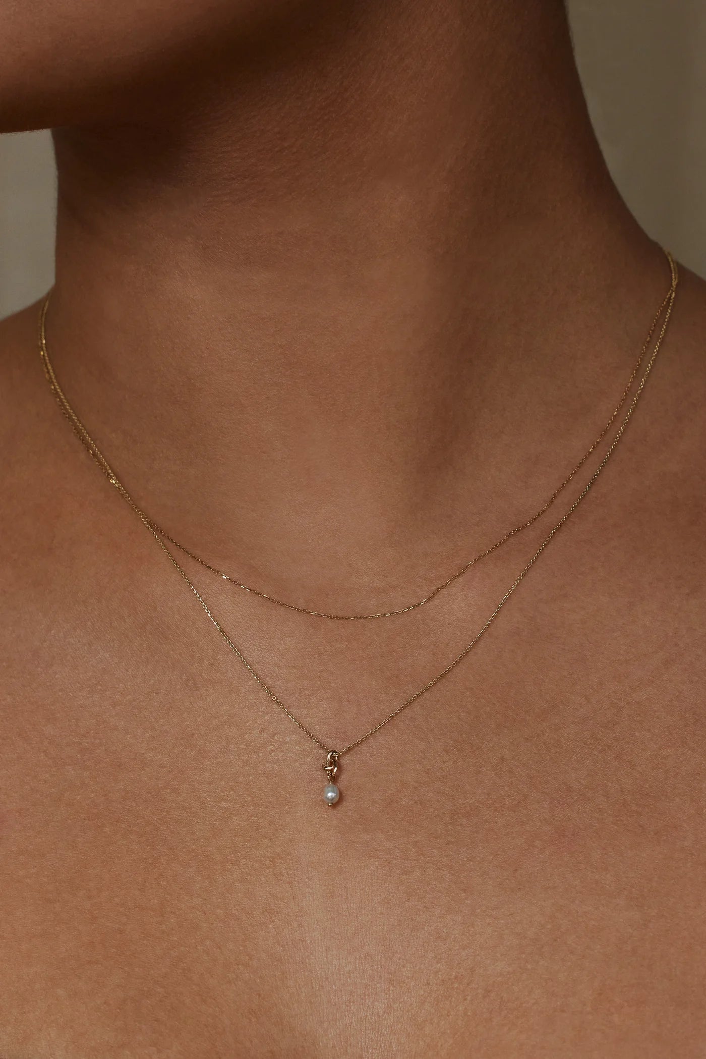 wwake / little ode pearl necklace