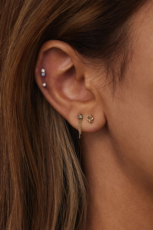 wwake / little ode stud earrings