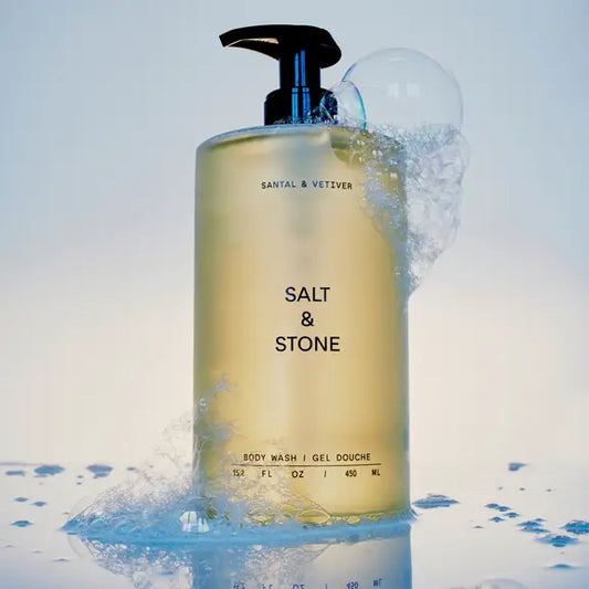 salt & stone / body wash - santal & vetiver