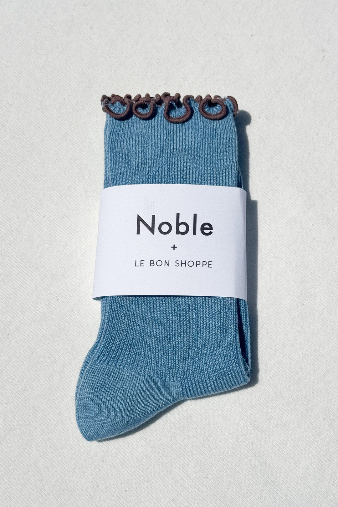 le bon shoppe / ruffled modal socks